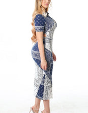 Load image into Gallery viewer, Nipsey Blue Midi Dress
